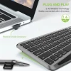 Клавиатура беспроводная Techly Bluetooth/RF с тачпадом (8059018365375)