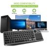 Клавиатура беспроводная Techly Bluetooth/RF с тачпадом (8059018365375)