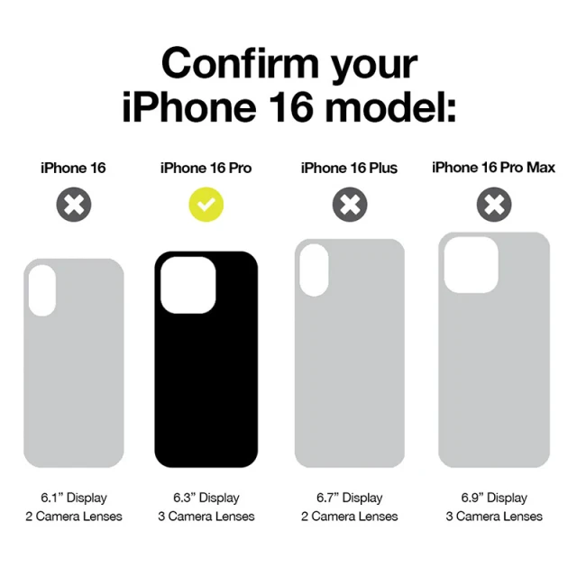Чохол Incase Slim для iPhone 16 Pro Black with MagSafe (INPH190402-BLK)
