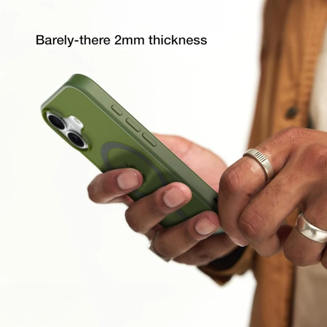 Чохол Incase Slim для iPhone 16 Plus Highland Green with MagSafe (INPH190403-HLGN)