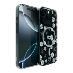 Чохол Incipio Forme для iPhone 16 Pro Ditzy Floral Silver with MagSafe (IPH-2167-DZF)