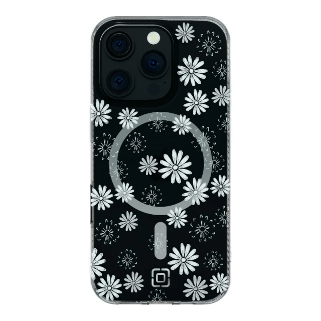 Чехол Incipio Forme для iPhone 16 Pro Ditzy Floral Silver with MagSafe (IPH-2167-DZF)