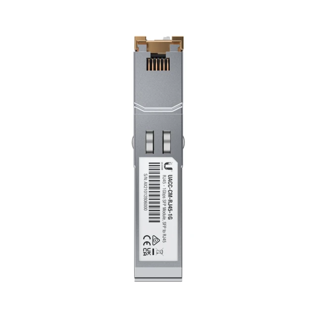 Адаптер Ubiquiti UACC-CM-RJ45-1G SFP to RJ45 (810010078636)