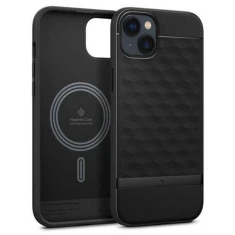 Чохол Spigen Caseology Parallax для iPhone 14 Plus Matter Black with MagSafe (ACS04927)