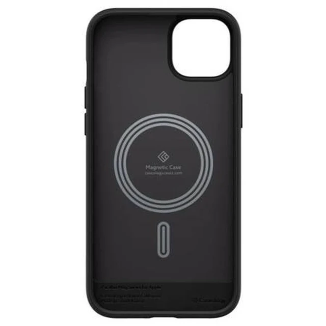Чохол Spigen Caseology Parallax для iPhone 14 Plus Matter Black with MagSafe (ACS04927)