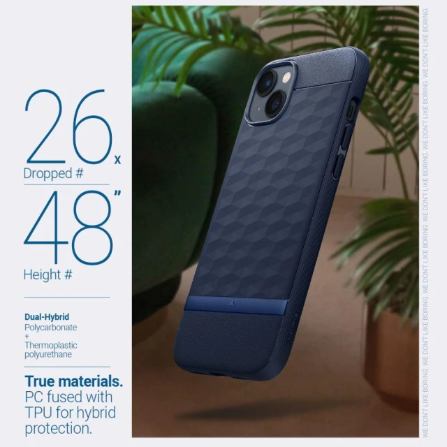 Чохол Spigen для iPhone 14 Plus Caseology Parallax MagSafe Midnight Blue (ACS04928)