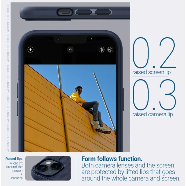 Чохол Spigen для iPhone 14 Plus Caseology Parallax MagSafe Midnight Blue (ACS04928)