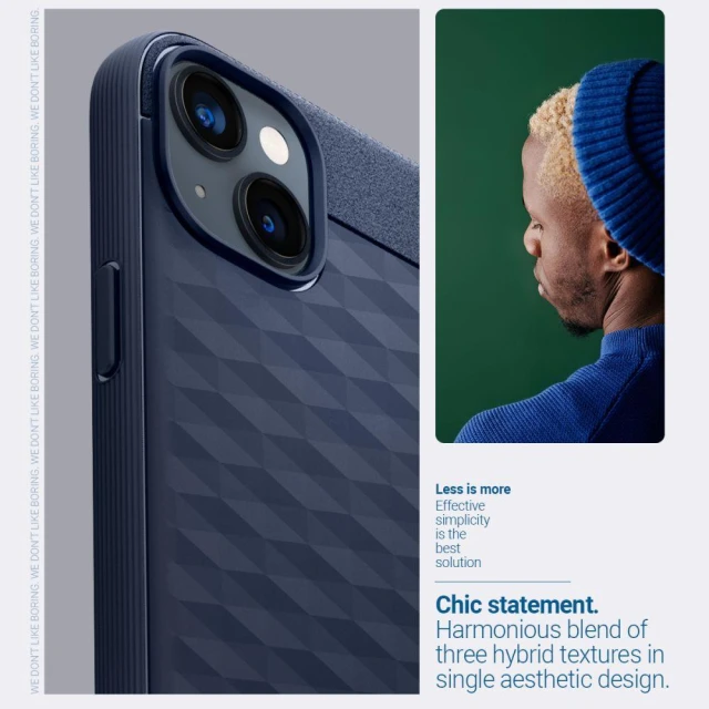 Чохол Spigen для iPhone 14 Plus Caseology Parallax MagSafe Midnight Blue (ACS04928)