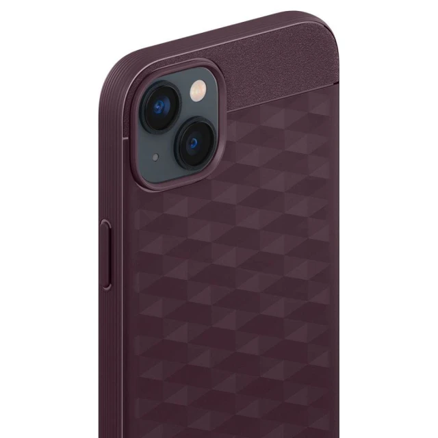 Чохол Spigen Caseology Parallax для iPhone 14 | 13 Burgundy with MagSafe (ACS05076)