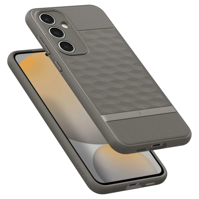 Чохол Spigen Caseology Parallax для Samsung Galaxy S24 FE (S721) Ash Grey (ACS08627)