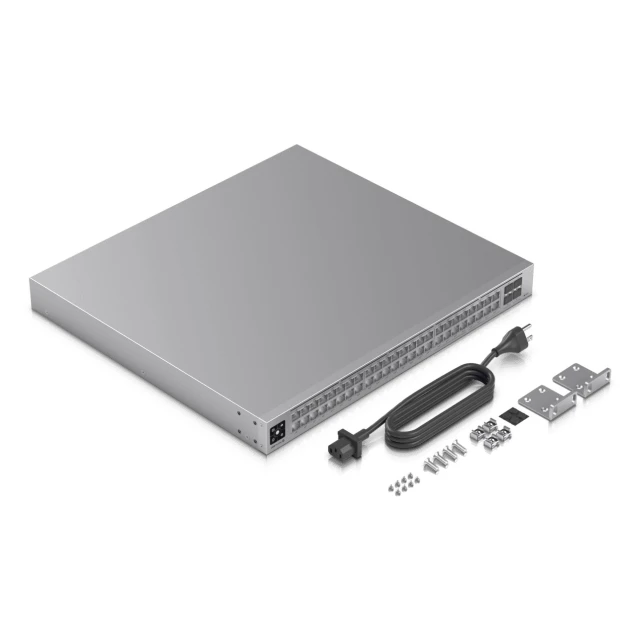 Комутатор Ubiquiti USW-Pro-Max-48-PoE Etherlighting 2.5 GbE PoE++ стійковий керований (810084692721)