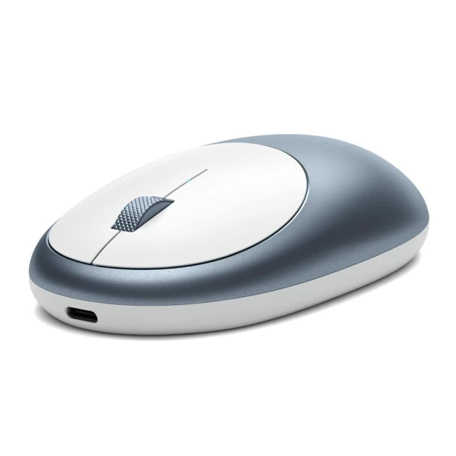Мишка бездротова Satechi M1 1200 dpi Bluetooth Blue (5903396346330)