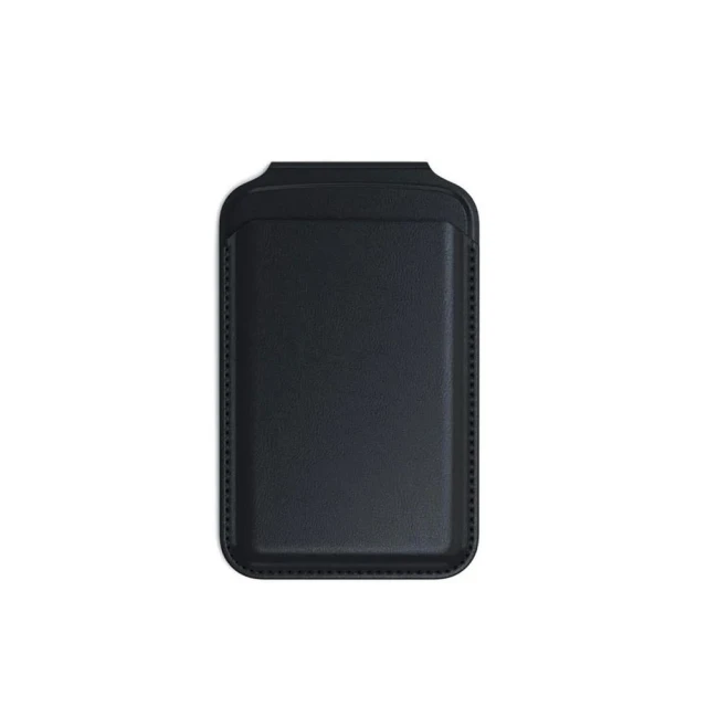 Кошелёк Satechi Vegan Leather Wallet Stand Black with MagSafe (810086360758)