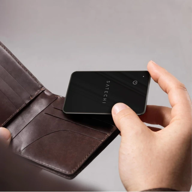 Локалізатор Satechi FindAll Wallet Card сумісний з Apple Find My Black (810086361212)