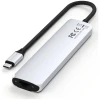 Адаптер HUB 7в1 USB C Satechi Slim для Mac/PC Silver (810086361502)