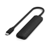 Хаб Satechi 4в1 Type-C ST-P4SK Black (810086361731)
