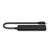 Хаб Satechi 4в1 Type-C ST-P4SK Black (810086361731)