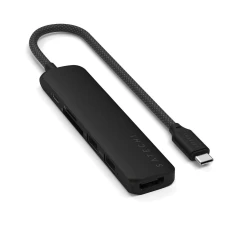 Хаб Satechi 6в1 Type-C ST-P6SK Black (810086361793)