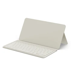Клавіатура бездротова QWERTY з підставкою Satechi OntheGo Beige (810086362158)