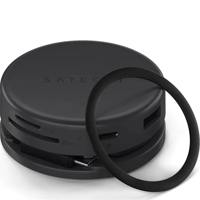Адаптер HUB 7в1 USB C Satechi Multiport для Mac/PC Black (810086362622)
