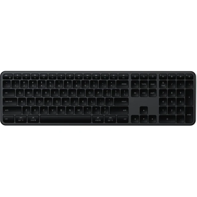 Клавіатура бездротова QWERTY Satechi Slim EX3 для Mac/PC Black (810086363308)