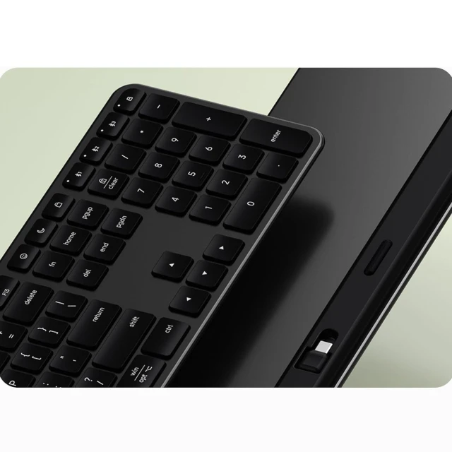 Клавіатура бездротова QWERTY Satechi Slim EX3 для Mac/PC Black (810086363308)
