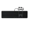 Клавіатура дротова USB A/USB C QWERTY Dual Satechi Slim LX3 Wired Black (810086363421)