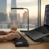 Клавіатура дротова USB A/USB C QWERTY Dual Satechi Slim LX3 Wired Black (810086363421)