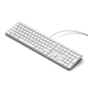 Клавіатура Satechi Slim LX3 Wired USB A/USB C QWERTY Grey (810086363483)