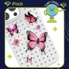 Значки Pinit Flower/Butterfly Case Pattern 1 (PIPIN06-FLRBFY-0004)