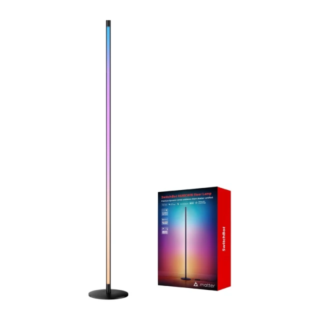 Торшер SwitchBot Floor Lamp RGBICWW (W1702101)