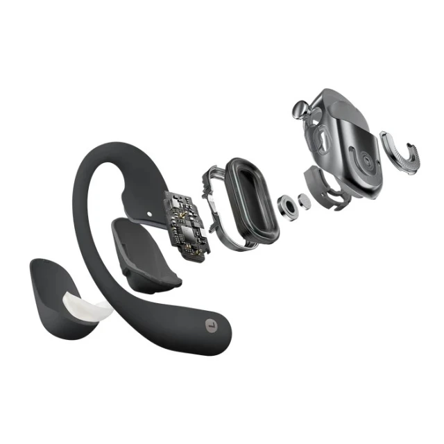 Навушники Shokz OpenFit 2+ бездротові TWS Black (810173482424)