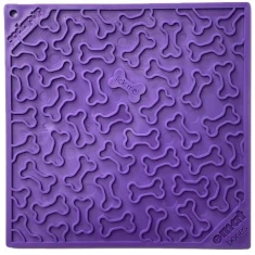 Килимок для вилизування Кістки SodaPup L Purple (810216025717)