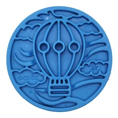 Іграшка для собак SodaPup Ecoin Air для вилизування Blue (810216026196)