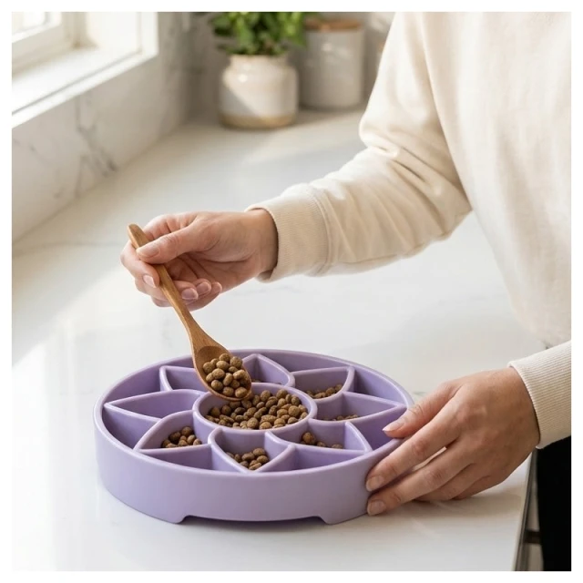 Миска для собак SodaPup Sunflower, що сповільнює їжу (810216027766)