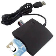 Зчитувач смарт-карт Transcend USB PC/SC Black (8139265854959)