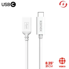 Адаптер Kanex USB-C to USB-A 21 см (KU3CA107I)