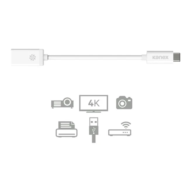 Адаптер Kanex USB-C to USB-A 21 см (KU3CA107I)