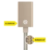 Переходник Kanex DuraBraid USB-C to USB 3.0 Aluminum (Gold)