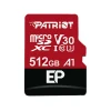 Карта пам'яті Patriot Memory EP Pro 512 ГБ Class 10 U3 V30 A1 з адаптером (814914026113)