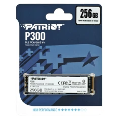SSD Patriot P300 256 ГБ M.2 NVMe PCIe 3.0 x4 1700 МБ/с (814914026519)