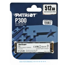 SSD Patriot P300 512 ГБ M.2 NVMe PCIe 3.0 x4 1700 МБ/с (814914026526)
