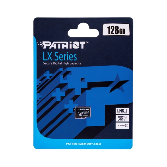 Карта памяти Patriot LX Series 128 ГБ microSDXC Class 10 UHS-I (814914027998)