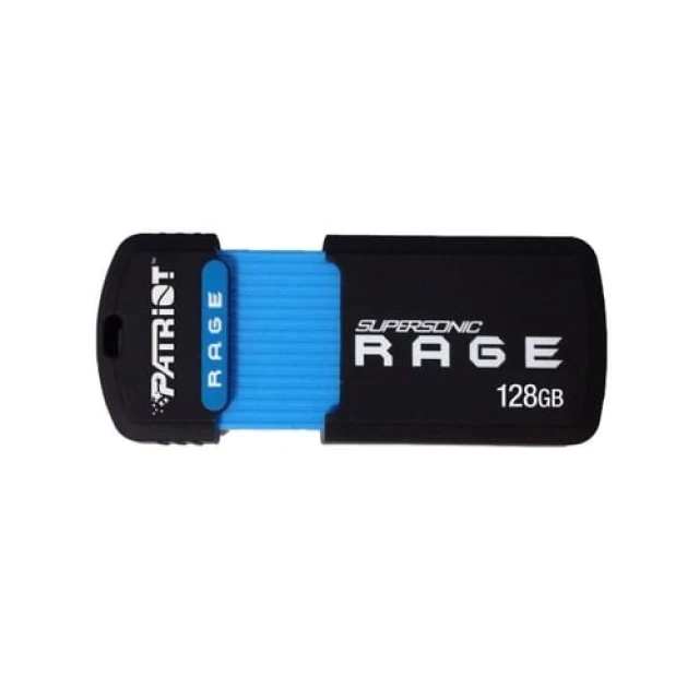 USB флеш-накопичувач Patriot Memory Rage Lite 128 ГБ USB 3.2 Black (814914028964)