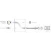 Адаптер Kanex USB-C to VGA с Power Delivery 60W 1.5A (K181-1278)