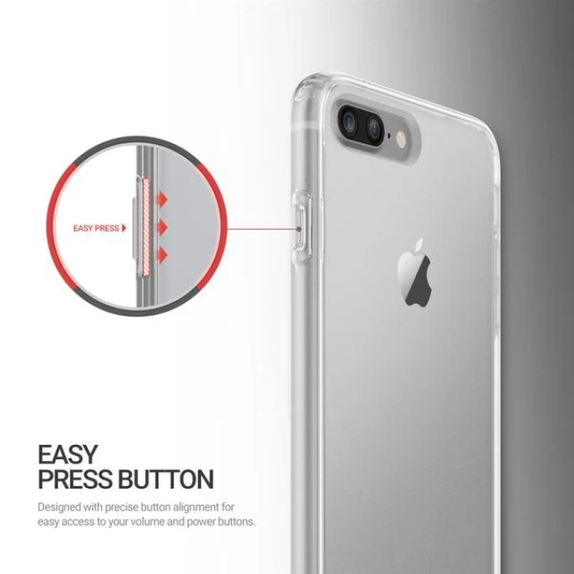 Чохол Obliq Naked Shield для iPhone 8 Plus / 7 Plus Clear (OBIP7PL-NKDS01)