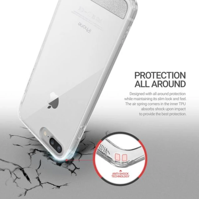 Чохол Obliq Naked Shield для iPhone 8 Plus / 7 Plus Clear (OBIP7PL-NKDS01)