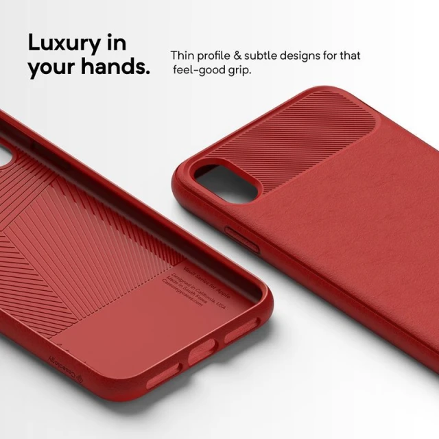 Чохол iPhone Xs Max Caseology Vault Red (CO-A18L-VLT-RD)