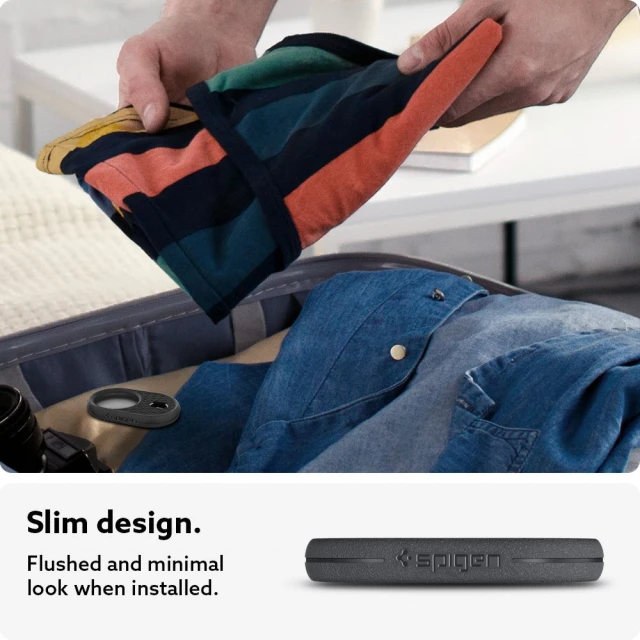Чехол-брелок Spigen Vault для AirTag Matte Black (AMP01439)