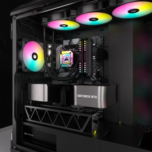 Кронштейн для відеокарти Corsair Anti-Sag Bracket Black (840006600947)